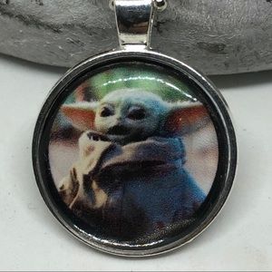 Baby Yoda Necklace Pendant